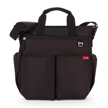 Skip Hop - Bolsa de pañales para cochecito DUO SIGNATURE negra