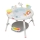Skip Hop - Centro de actividades infantil 3 en 1 LINING CLOUD, requiere 3 pilas AAA