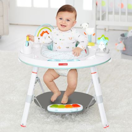 Skip Hop - Centro de actividades infantil 3 en 1 LINING CLOUD, requiere 3 pilas AAA