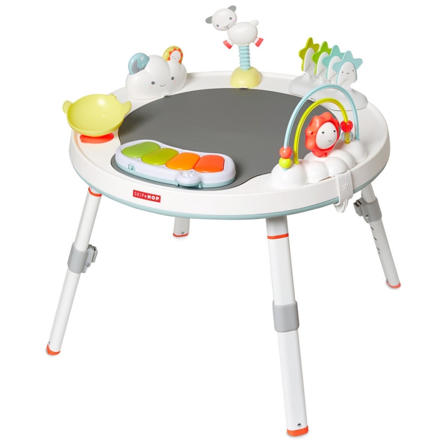 Skip Hop - Centro de actividades infantil 3 en 1 LINING CLOUD, requiere 3 pilas AAA