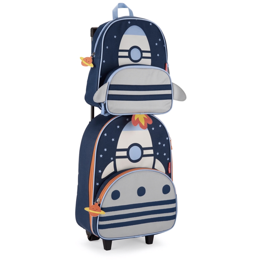 Skip Hop - Maleta de viaje para niños SPARK STYLE cohete