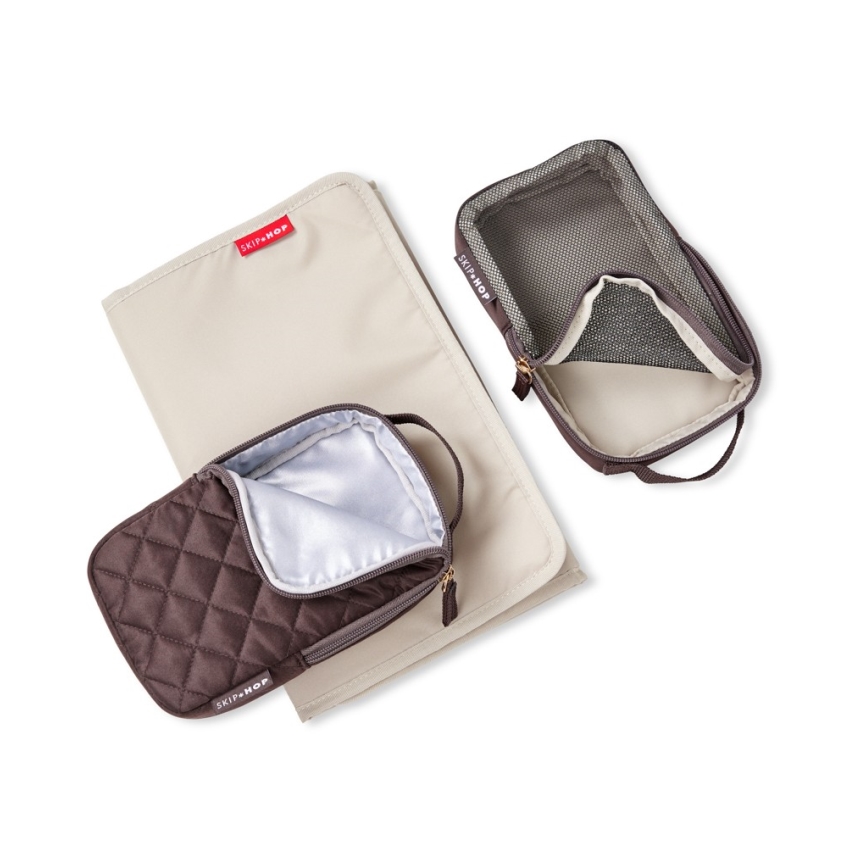Skip Hop - Mochila cambiadora para cochecito FORMA Chocolate