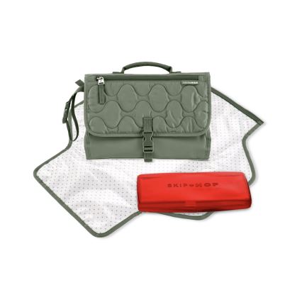 Skip Hop - Cambiador de viaje y bolso 2 en 1 PRONTO verde