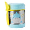 Skip Hop - Termo para comida ZOO 325 ml con cuchara/tenedor, tiburón