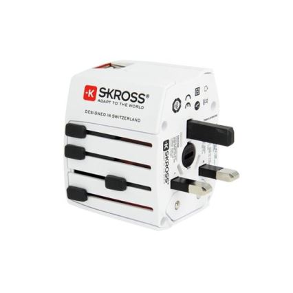 Adaptador de viaje tipo M para Sudáfrica, África y Oriente Medio