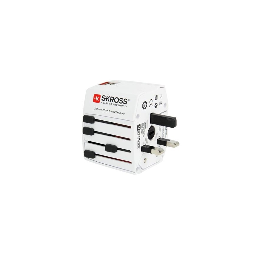 Adaptador de viaje tipo M para Sudáfrica, África y Oriente Medio
