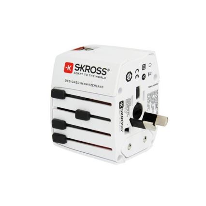 Adaptador de viaje tipo M para Sudáfrica, África y Oriente Medio