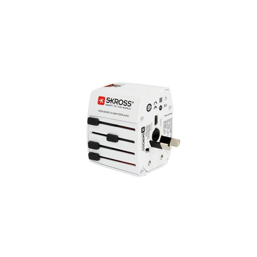 Adaptador de viaje tipo M para Sudáfrica, África y Oriente Medio