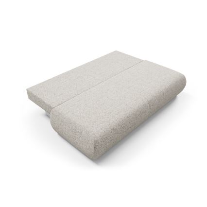 Sofá cama convertible de 3 plazas con espacio de almacenamiento PRATO beige