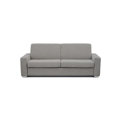 Sofá cama convertible de 3 plazas para uso diario LEKA gris
