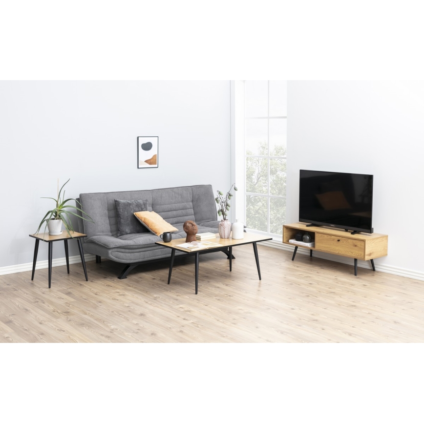 Sofá cama de 2 plazas AIRI gris