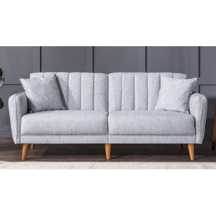 Sofá cama de 2 plazas KITO, gris