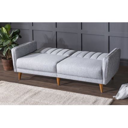 Sofá cama de 2 plazas KITO, gris
