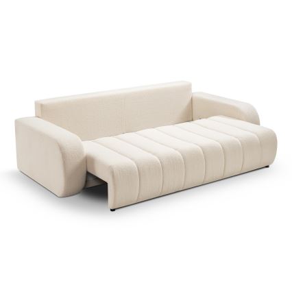 Sofá cama de 3 plazas DESIO beige