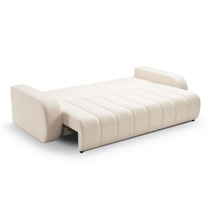 Sofá cama de 3 plazas DESIO beige