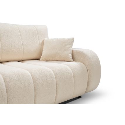Sofá cama de 3 plazas DESIO beige