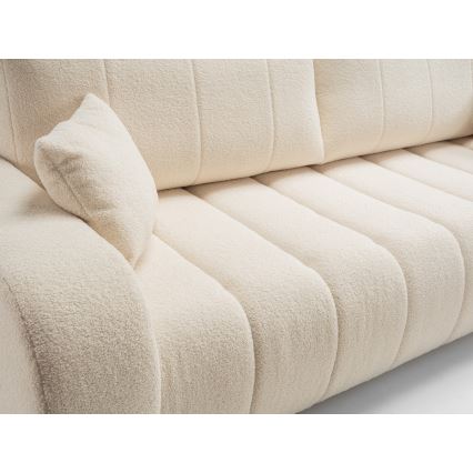 Sofá cama de 3 plazas DESIO beige