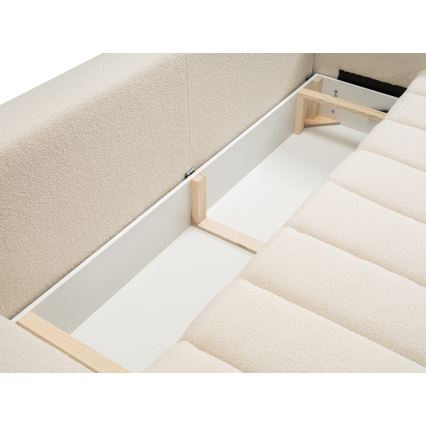 Sofá cama de 3 plazas DESIO beige