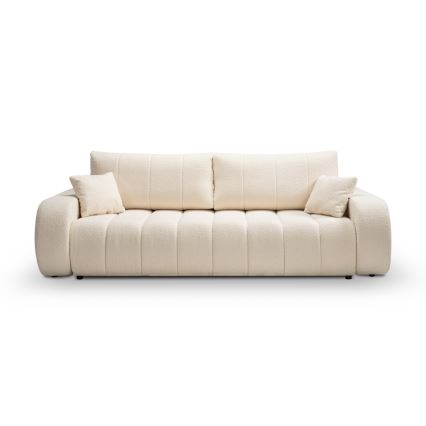 Sofá cama de 3 plazas DESIO beige