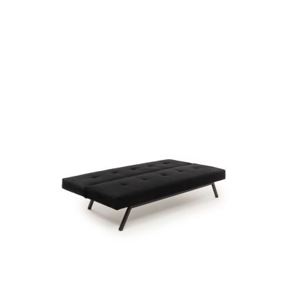 Sofá cama de dos plazas BAKU negro