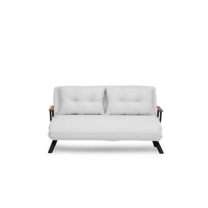 Sofá cama de dos plazas QIRA blanco