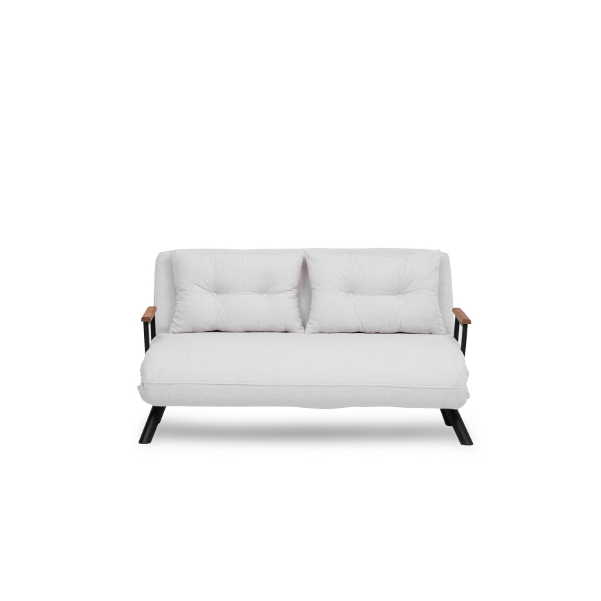 Sofá cama de dos plazas QIRA blanco