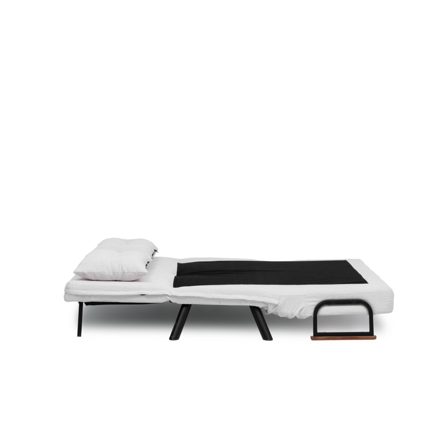 Sofá cama de dos plazas QIRA blanco