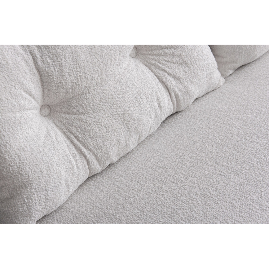 Sofá cama de dos plazas QIRA blanco