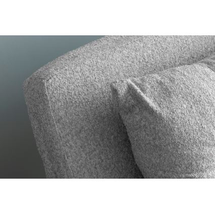 Sofá cama desplegable de 2 plazas QIRA, gris