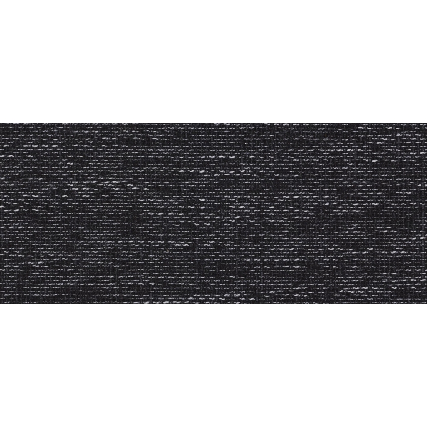 Sofá cama tapizado en U YORK reversible negro/antracita