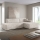 Sofá esquinero cama desplegable en L TERAMO con espacio de almacenamiento, orientación derecha, beige