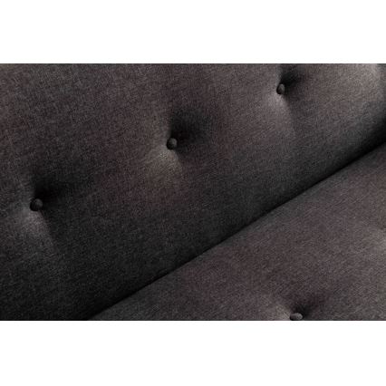 Sofá NARA de dos plazas - gris oscuro