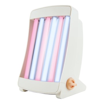 Solárium facial doméstico Cosmedico con 6 tubos UV de colores 90W/230V