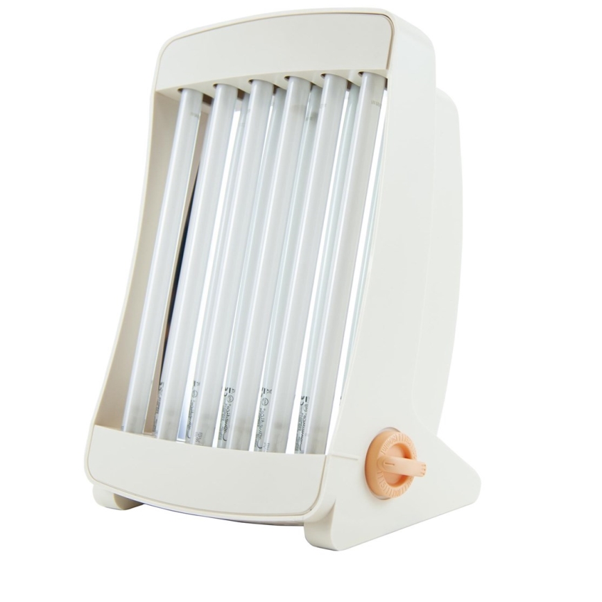 Solárium facial doméstico Cosmedico con 6 tubos UV de colores 90W/230V