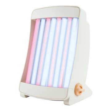 Solárium facial doméstico Cosmedico con 8 tubos UV de colores, 130W/230V