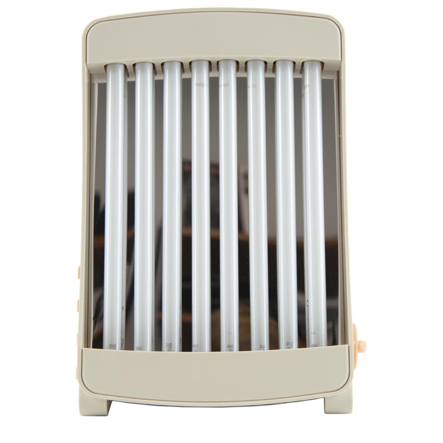 Solárium facial doméstico Cosmedico con 8 tubos UV de colores, 130W/230V
