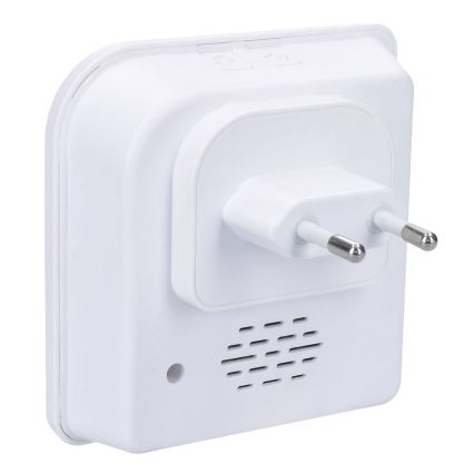 Alarma 230V con sensor de movimiento inalámbrico 3xAAA/5V blanco