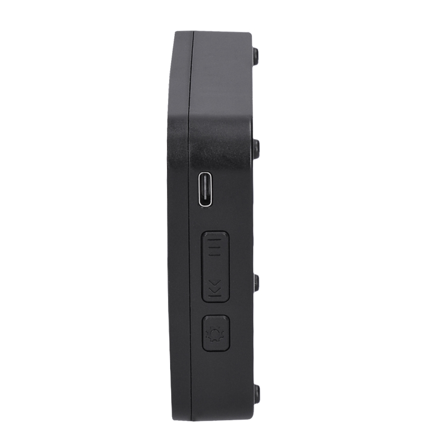 Timbre inalámbrico a pilas 3V/3xAAA IP56 negro