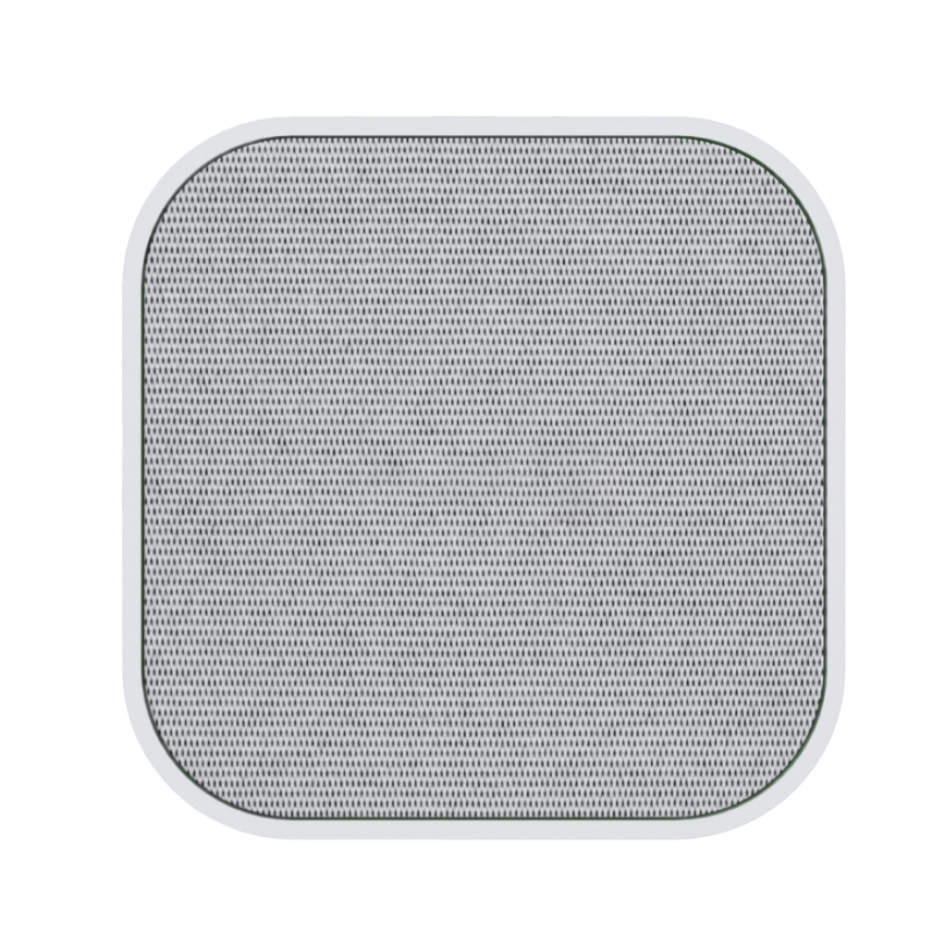 Timbre inalámbrico con enchufe integrado 230V + 2x botón IP44 blanco
