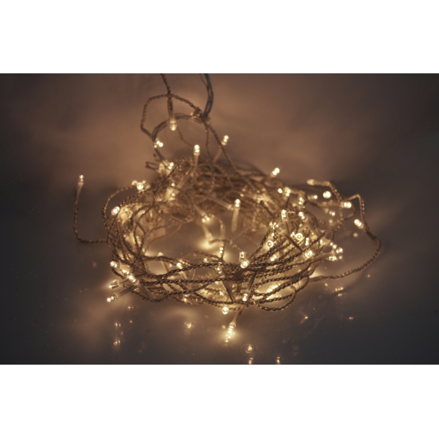 Cortina luminosa LED para exterior, 120 LED, 230 V, 3 m, IP44