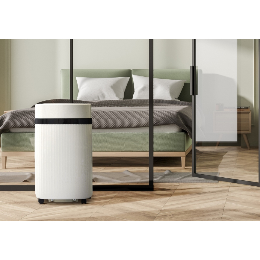 Solight DAC-12000 - Aire acondicionado móvil inteligente 1340W/230V 12000BTU Wi-Fi Tuya + CR
