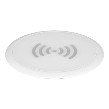 Solight DC65W - Cargador inalámbrico empotrable blanco