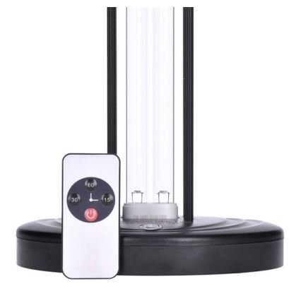 Lámpara germicida desinfectante UVC/100W/230V + control remoto