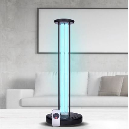 Lámpara germicida desinfectante UVC/38W/230V con mando a distancia
