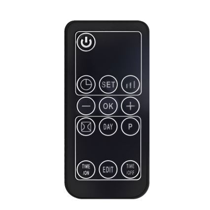 Calefactor cerámico para baño 1000/2000 W/230 V IP22 con control remoto