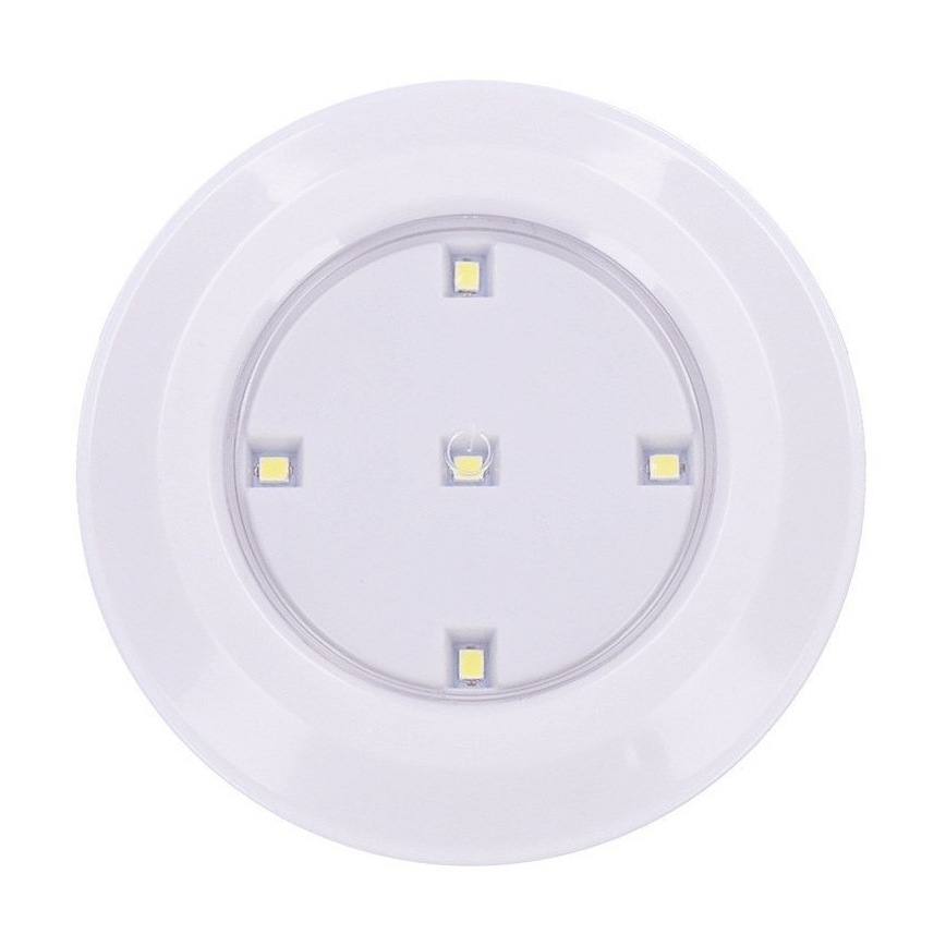 Juego de 3 luminarias LED regulables con mando a distancia LED/3xAAA