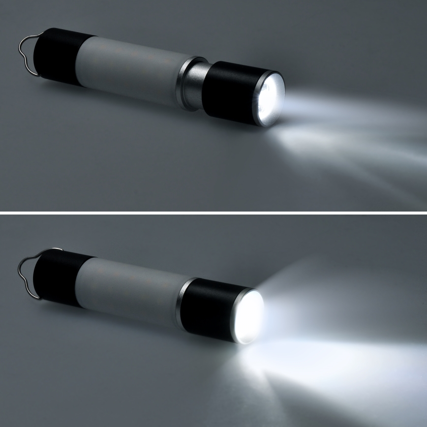 LED Linterna de camping recargable con función de power bank LED/1500 mAh 3,7V IP44