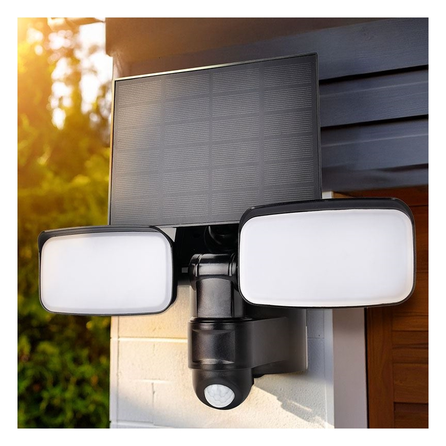 Reflector solar LED con sensor LED/9W/3,7V 3600 mAh IP54