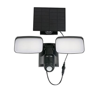 Reflector solar LED con sensor LED/9W/3,7V 3600 mAh IP54
