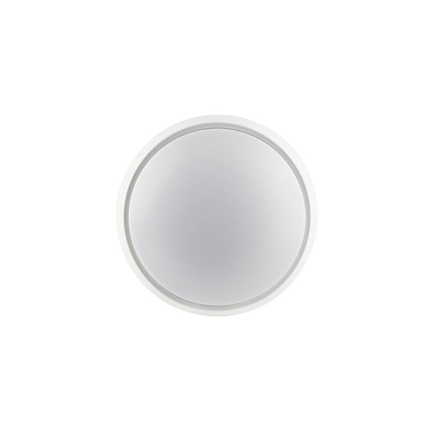 Aplique LED de pared exterior 2 en 1 LED/20W/230V 3000/4000/6500K IP65 Ø 22 cm